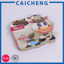 Hardcover book printing children cardboard book printing